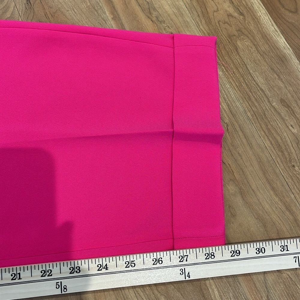 NEW! J. Crew Essential wide leg drapey BS581 neon pink pleated menswear … - Picture 11 of 11